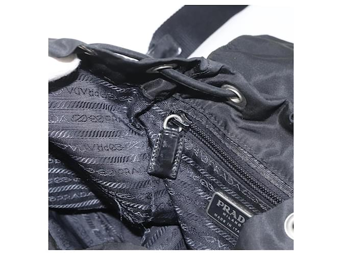 PRADA Rucksack Nylon Black Silver - Ansicht 24