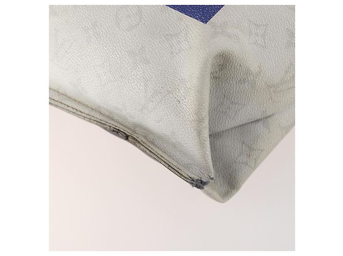 LOUIS VUITTON White Flat Vertical Toe Bag 2way Multicolor M44627 LV - vista 17