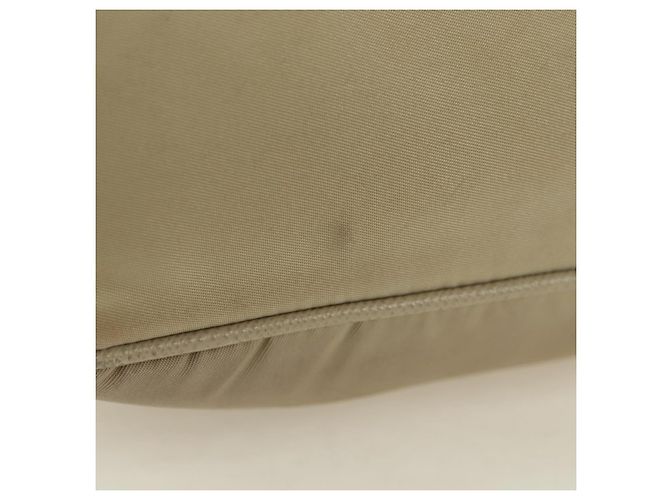 PRADA Chain Shoulder Bag Nylon 3way Beige Gold - vista 16