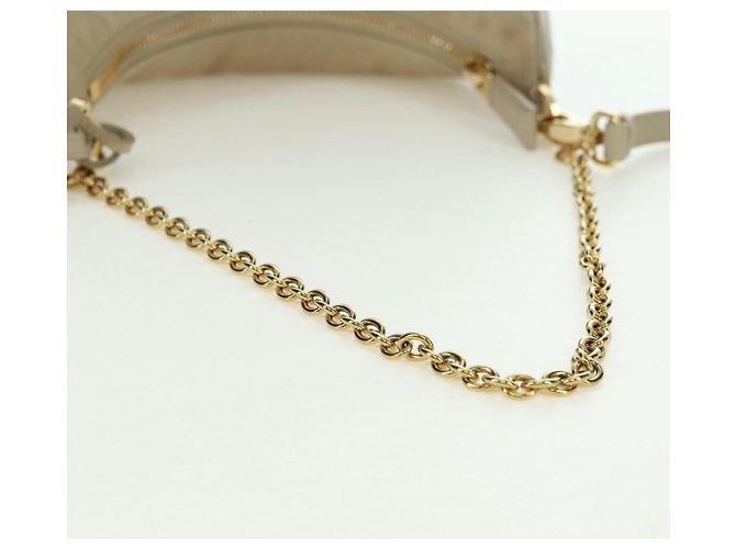 PRADA Chain Shoulder Bag Nylon 3way Beige Gold - vista 8