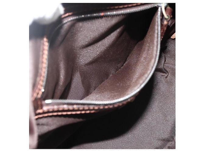 FENDI Zucca Canvas Hand Bag Black Brown - vista 21