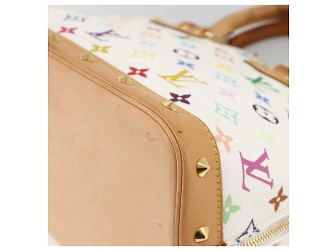 LOUIS VUITTON Monogram Multicolor Alma Hand Bag White M92647 LV - vista 15