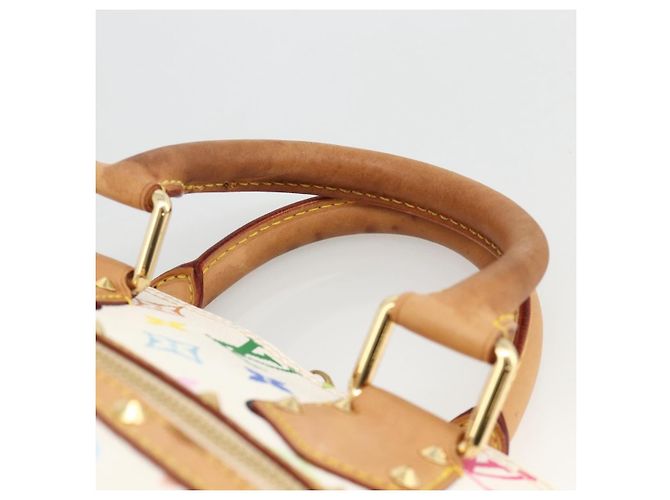 LOUIS VUITTON Monogram Multicolor Alma Hand Bag White M92647 LV - vista 8