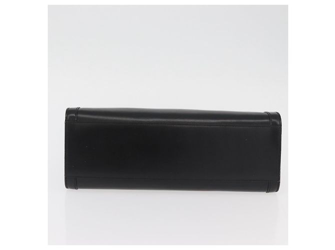 Céline CELINE Circle Hand Bag Leather Black Gold - vista 9