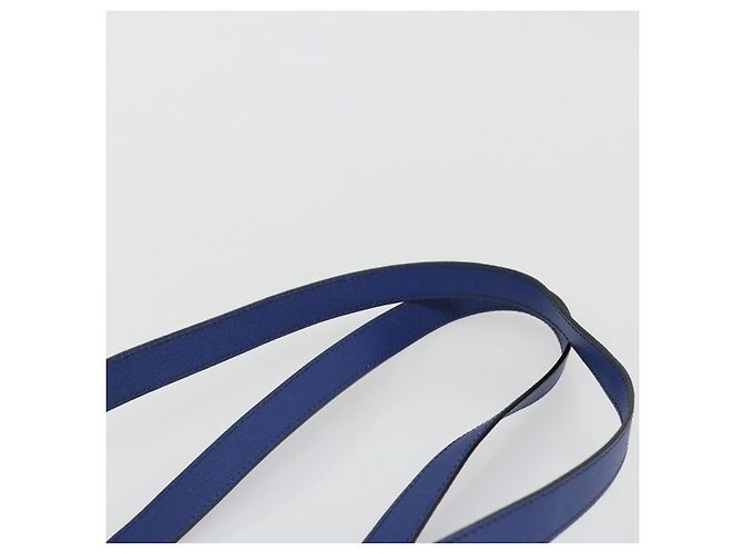 Céline CELINE Shoulder Bag Leather Blue Gold - vista 8