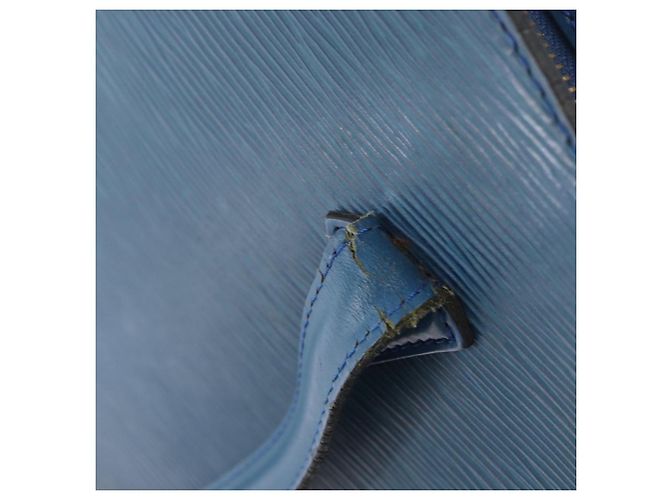 LOUIS VUITTON Epi Saint Jacques Shopping Shoulder Bag Blue M52275 LV - vista 10