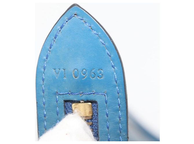LOUIS VUITTON Epi Saint Jacques Shopping Shoulder Bag Blue M52275 LV - vista 12