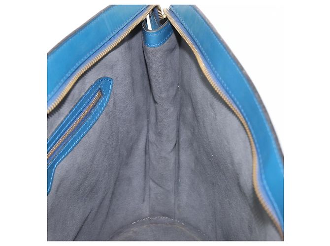 LOUIS VUITTON Epi Saint Jacques Shopping Shoulder Bag Blue M52275 LV - vista 19