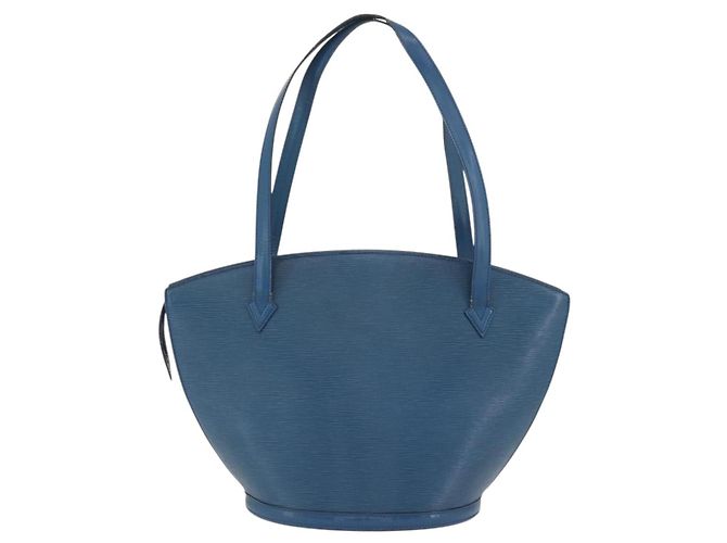 LOUIS VUITTON Epi Saint Jacques Shopping Shoulder Bag Blue M52275 LV - vista 2