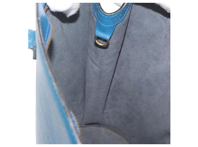 LOUIS VUITTON Epi Saint Jacques Shopping Shoulder Bag Blue M52275 LV - vista 20