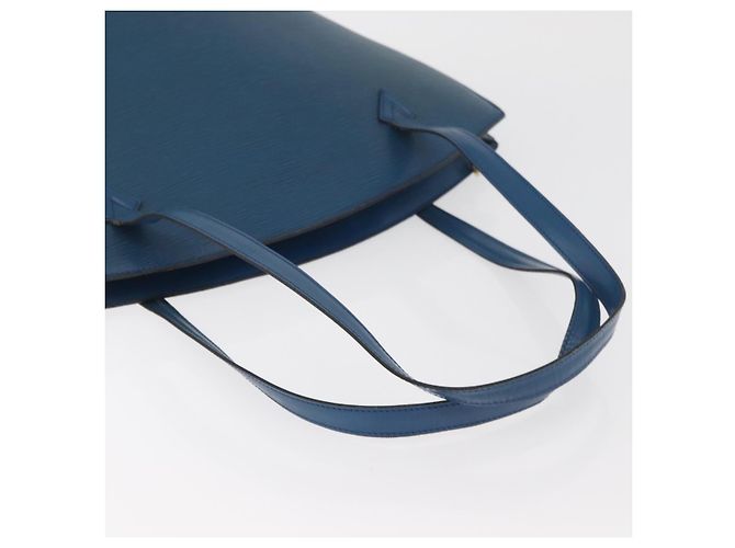 LOUIS VUITTON Epi Saint Jacques Shopping Shoulder Bag Blue M52275 LV - vista 7