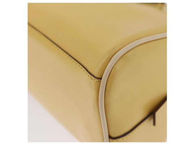 PRADA Handtasche Leder Gelbgold - Ansicht 16