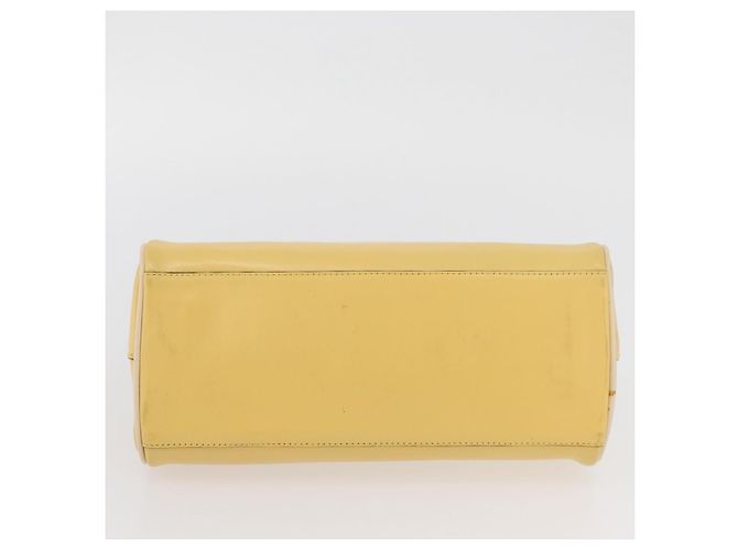 PRADA Handtasche Leder Gelbgold - Ansicht 5