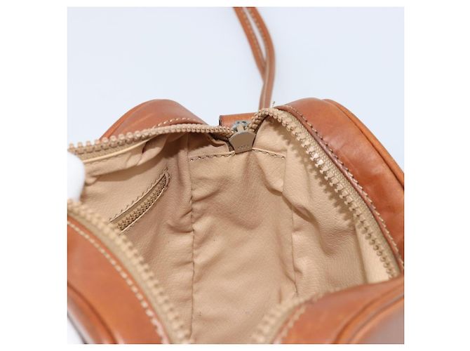 Céline CELINE Macadam Canvas Shoulder Bag PVC Beige Gold - vista 19