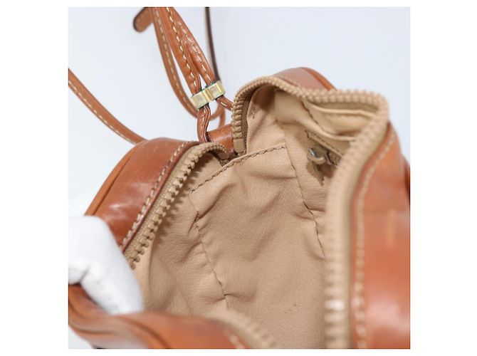 Céline CELINE Macadam Canvas Shoulder Bag PVC Beige Gold - vista 20