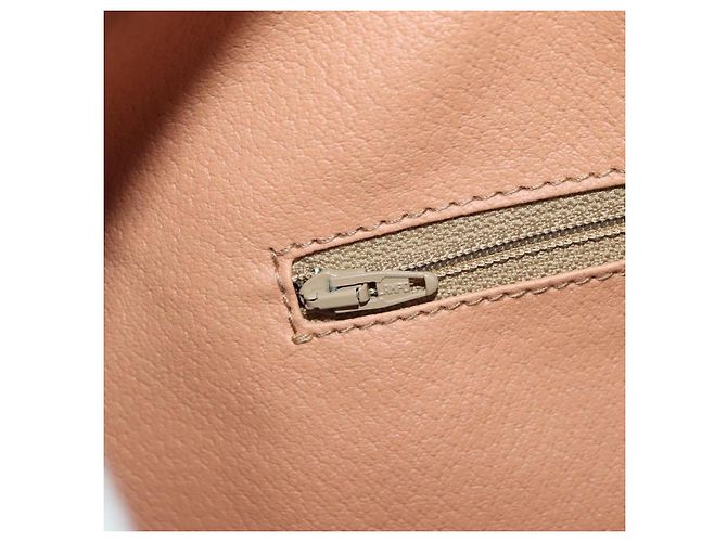 Céline CELINE Sac à main en toile Macadam PVC Cuir Marron Or - vue 25