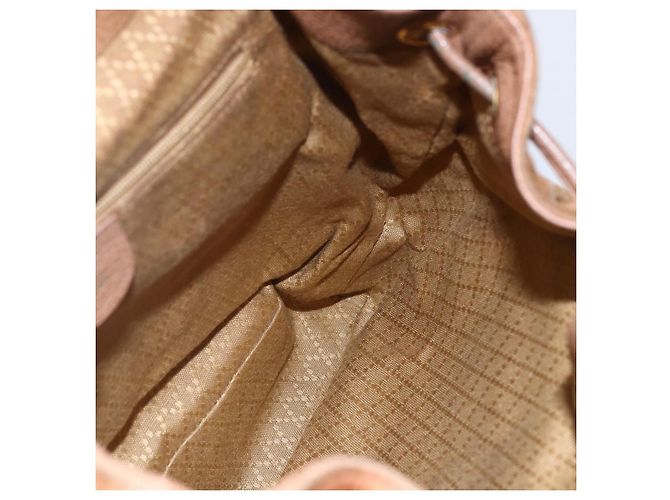 GUCCI Bamboo Backpack Suede Brown Gold 003 2058 0016 - vista 20