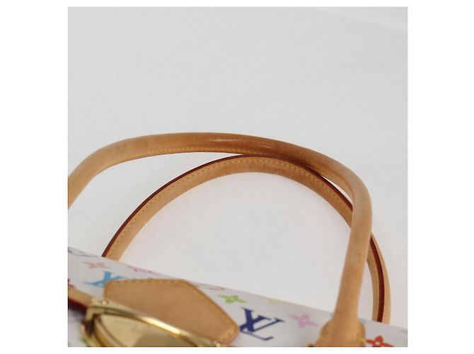 LOUIS VUITTON Monogram Multicolor Beverly GM Hand Bag White M40201 - vista 14