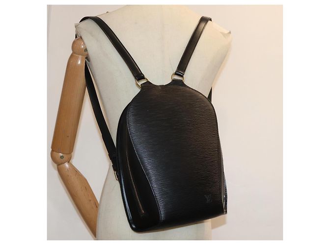 LOUIS VUITTON Epi Mabillon Backpack Black M52232 LV - vista 25