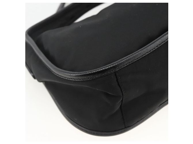 PRADA Hand Bag Nylon 2way Black Gold - vista 15