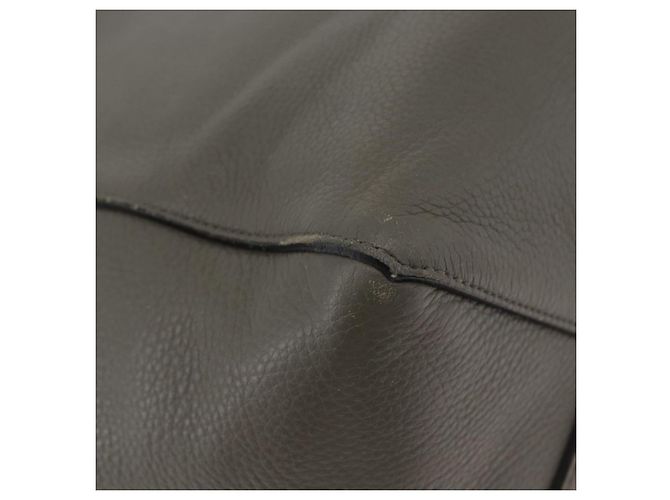 Céline CELINE Cabas Phantom Tote Bag Leather Gray Silver - vista 15