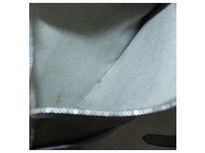 Céline CELINE Cabas Phantom Tote Bag Leather Gray Silver - vista 21