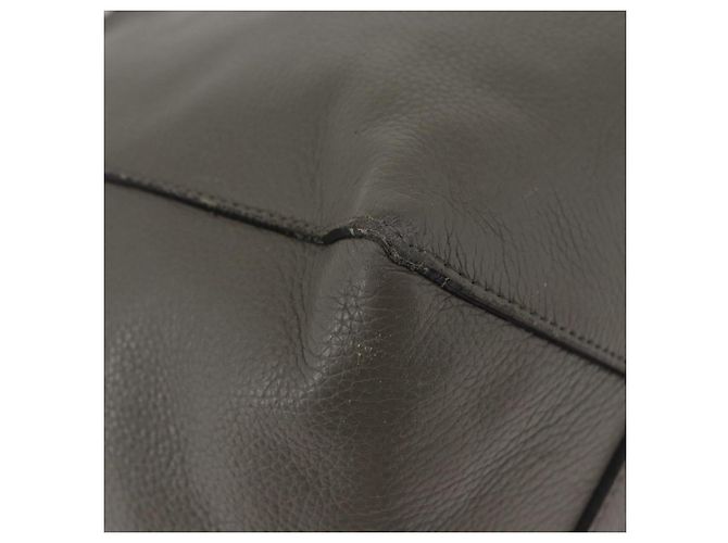 Céline CELINE Cabas Phantom Tote Bag Leather Gray Silver - vista 9