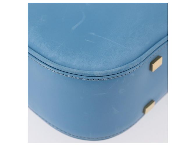 Céline CELINE Shoulder Bag Leather Light Blue Gold - vista 15
