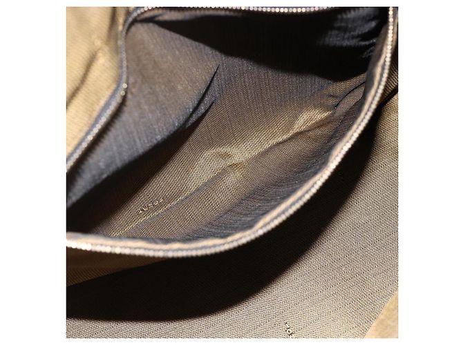 FENDI Zucca Canvas Hand Bag Brown Black - vista 11