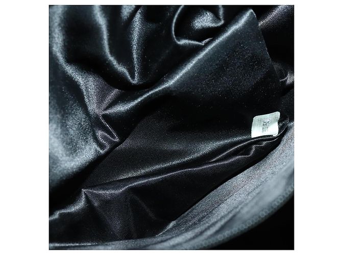 CHANEL Chain Tote Bag Patent Leather Black Gold CC - vista 20