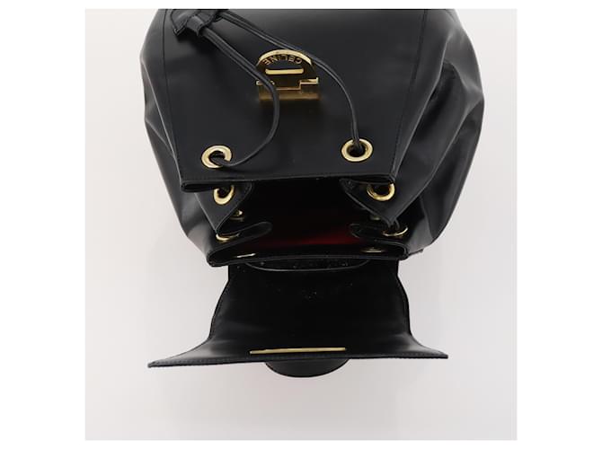 Céline CELINE Backpack Leather Black Gold - vista 10