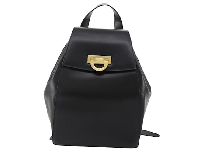 Céline CELINE Backpack Leather Black Gold - vista 13