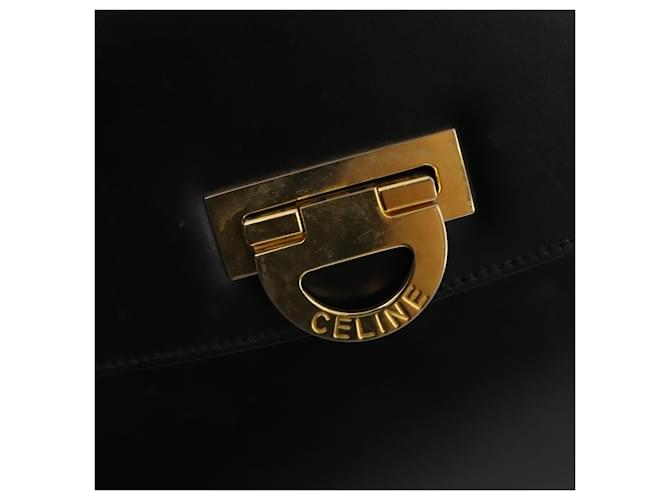 Céline CELINE Backpack Leather Black Gold - vista 19