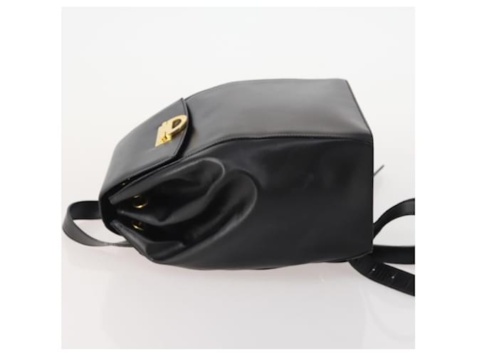 Céline CELINE Backpack Leather Black Gold - vista 4