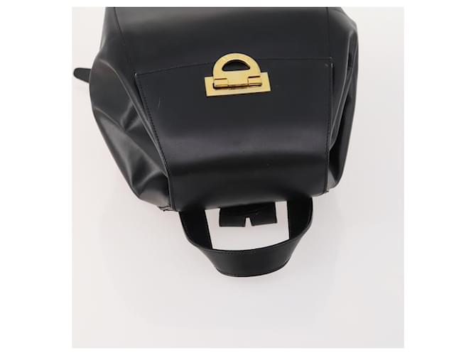 Céline CELINE Backpack Leather Black Gold - vista 6