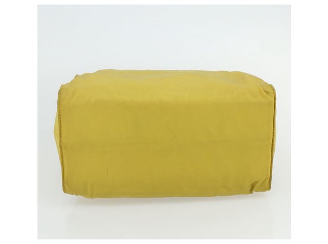 PRADA Hand Bag Nylon Yellow Gold - vista 5