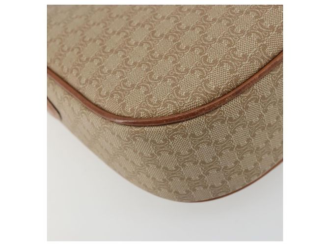 Céline CELINE Macadam Canvas Shoulder Bag PVC Beige Gold - vista 15