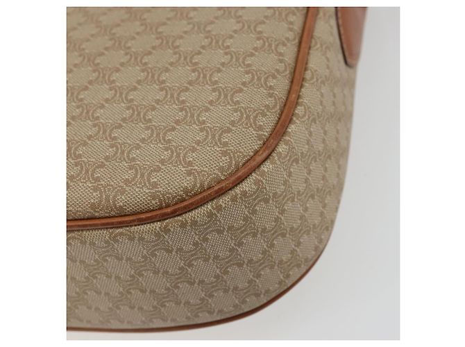 Céline CELINE Macadam Canvas Shoulder Bag PVC Beige Gold - vista 16