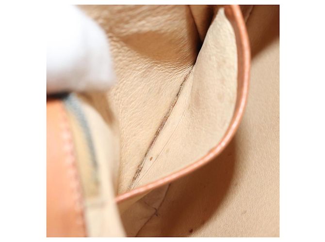 Céline CELINE Macadam Canvas Shoulder Bag PVC Beige Gold - vista 21