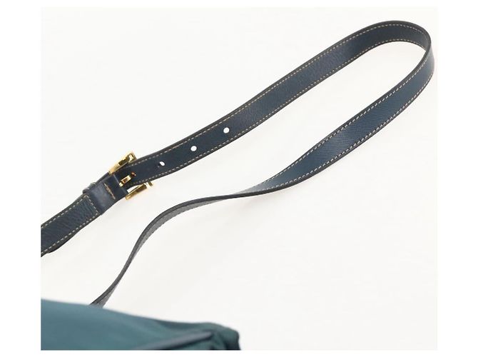 PRADA Schultertasche Nylon Green Gold - Ansicht 14