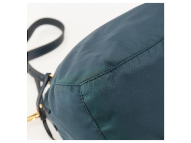 PRADA Schultertasche Nylon Green Gold - Ansicht 17