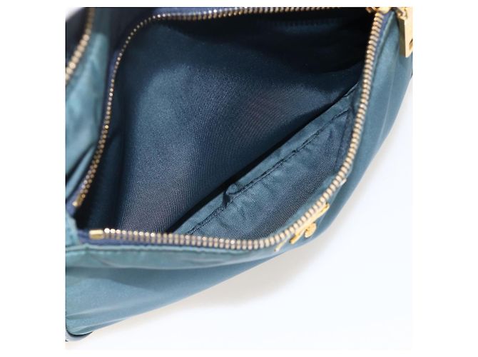 PRADA Schultertasche Nylon Green Gold - Ansicht 25