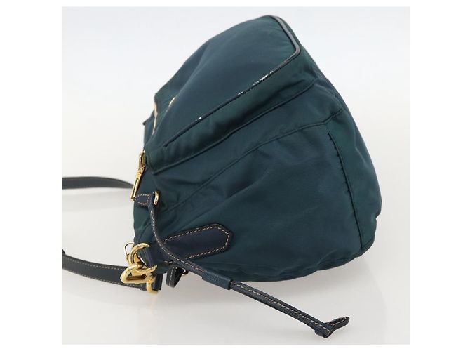 PRADA Schultertasche Nylon Green Gold - Ansicht 3