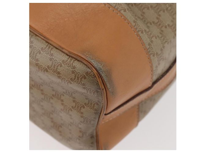 Céline CELINE Macadam Canvas Shoulder Bag PVC Beige Gold - vista 16