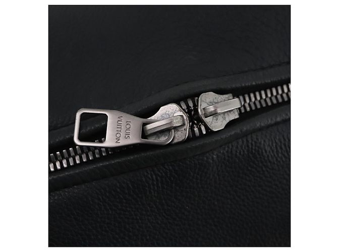 LOUIS VUITTON Boston Bag Taurillon ClemenceLeather 2way Black LV - vista 10
