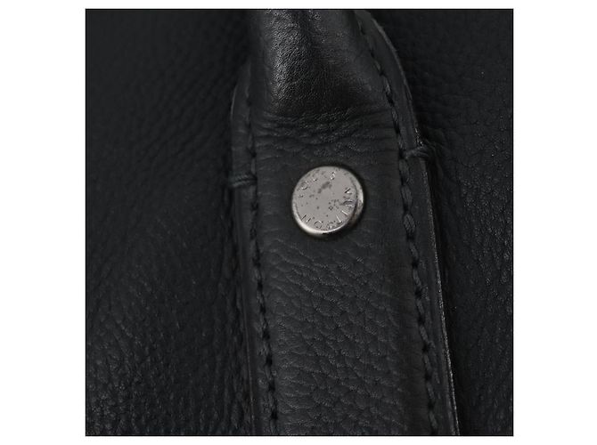 LOUIS VUITTON Boston Bag Taurillon ClemenceLeather 2way Black LV - vista 19