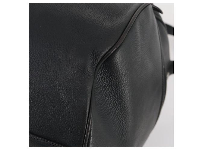 LOUIS VUITTON Boston Bag Taurillon ClemenceLeather 2way Black LV - vista 9