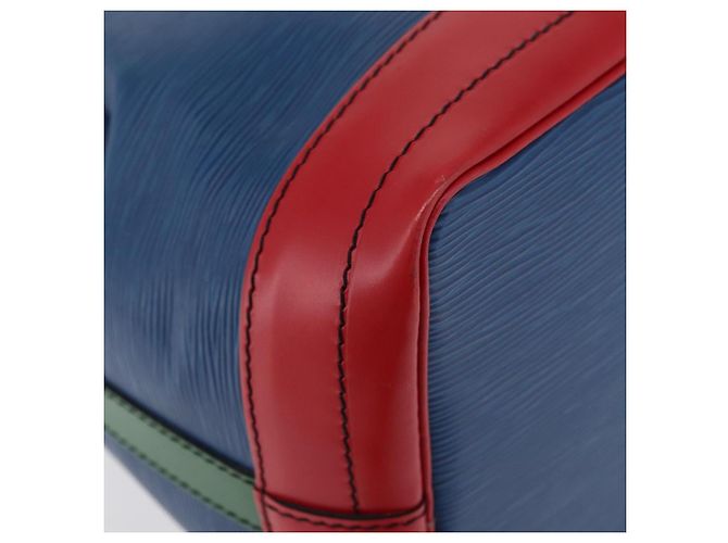 LOUIS VUITTON Epi Tricolor Noe Shoulder Bag Blue Red Green M44082 LV - vista 15