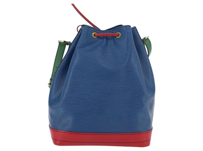 LOUIS VUITTON Epi Tricolor Noe Shoulder Bag Blue Red Green M44082 LV - vista 2