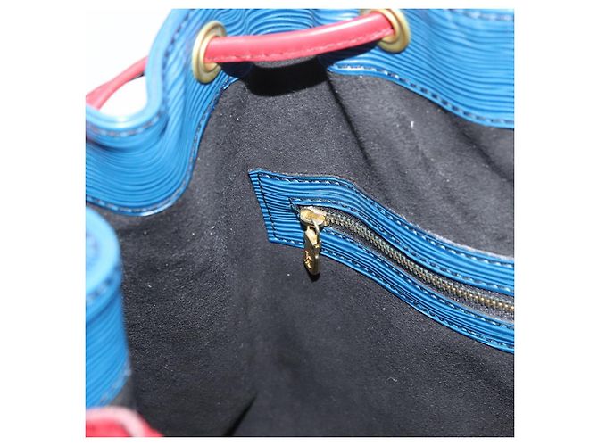 LOUIS VUITTON Epi Tricolor Noe Shoulder Bag Blue Red Green M44082 LV - vista 20